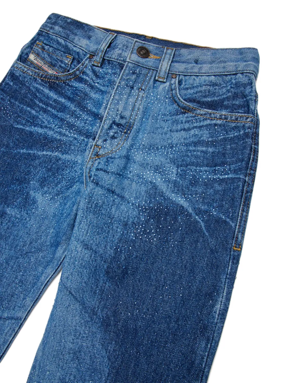 Diesel Kids D-Air jeans Blauw