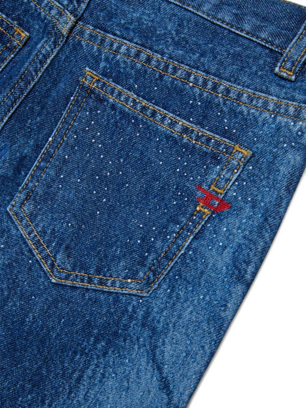 Diesel Kids D-Air jeans Blauw