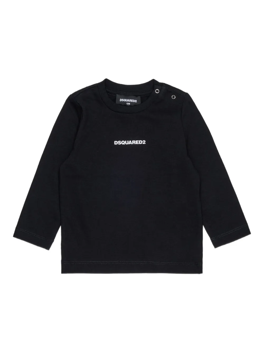 DSQUARED2 KIDS logo-print T-shirt | Black | Image 1
