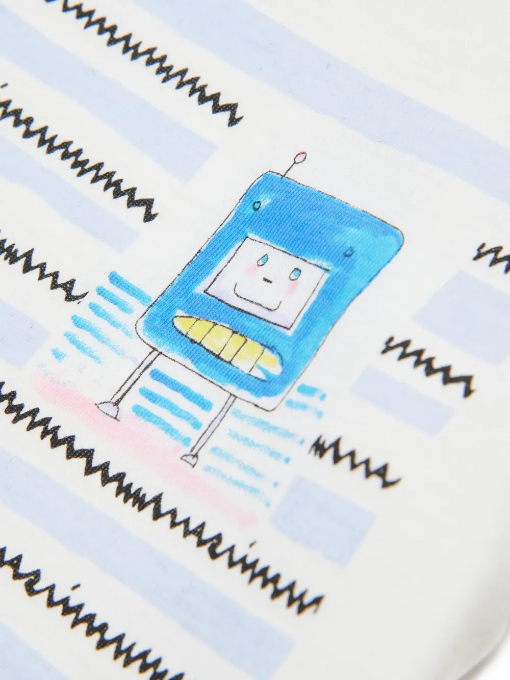 Marni Kids T-shirt met grafische print Wit