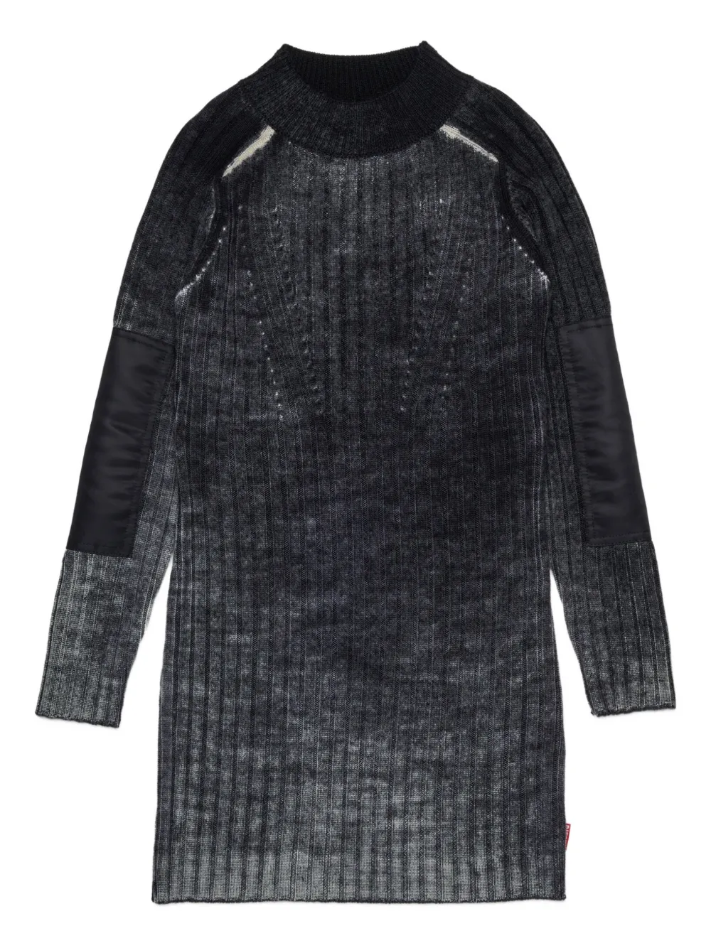 Diesel Kids Wollen jurk Zwart