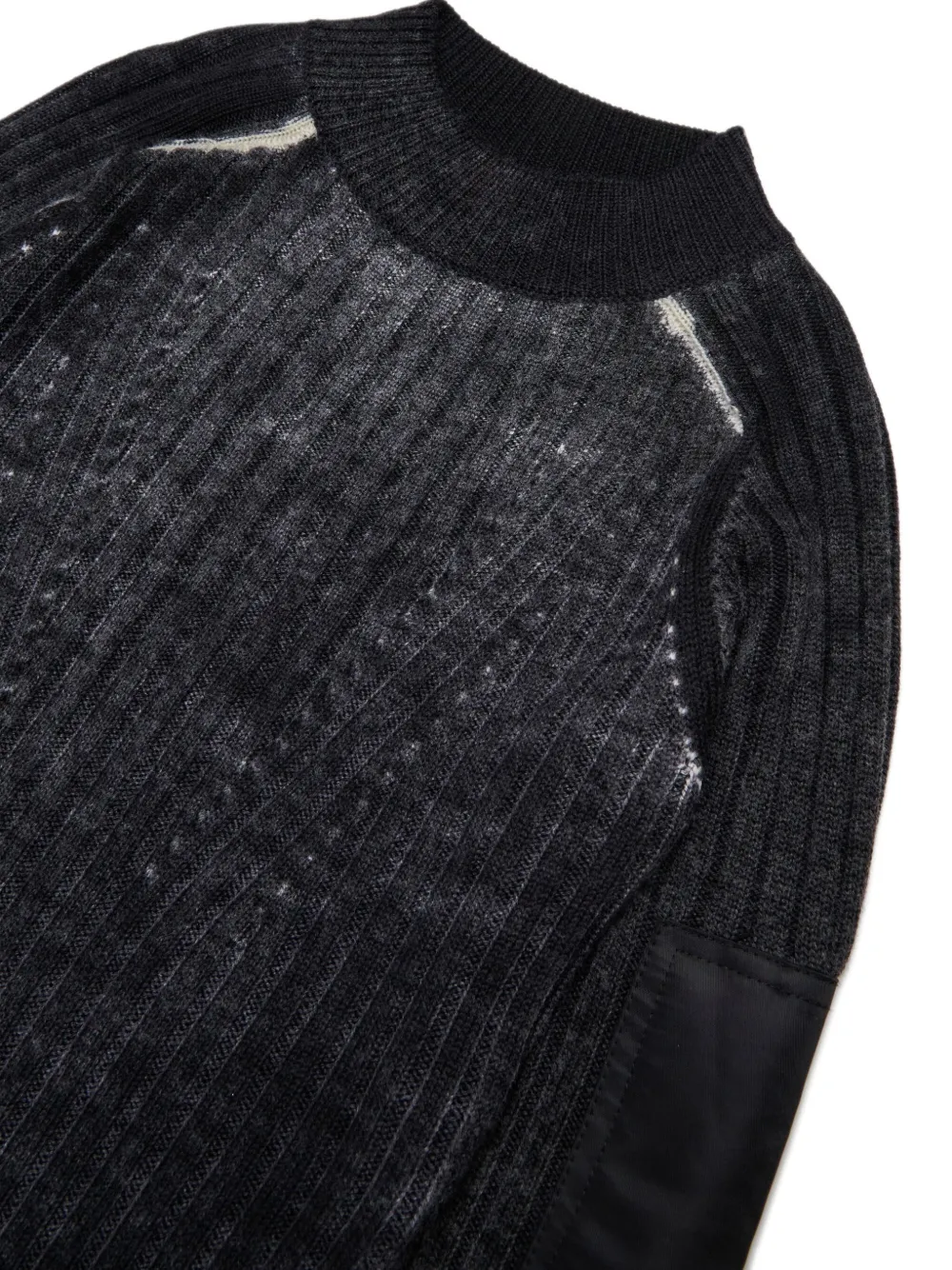 Diesel Kids Wollen jurk Zwart
