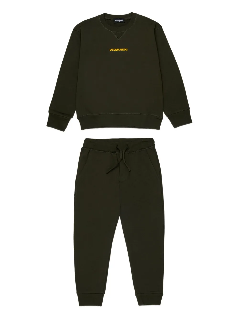 DSQUARED2 KIDS logo-detail tracksuit | Green | Image 1