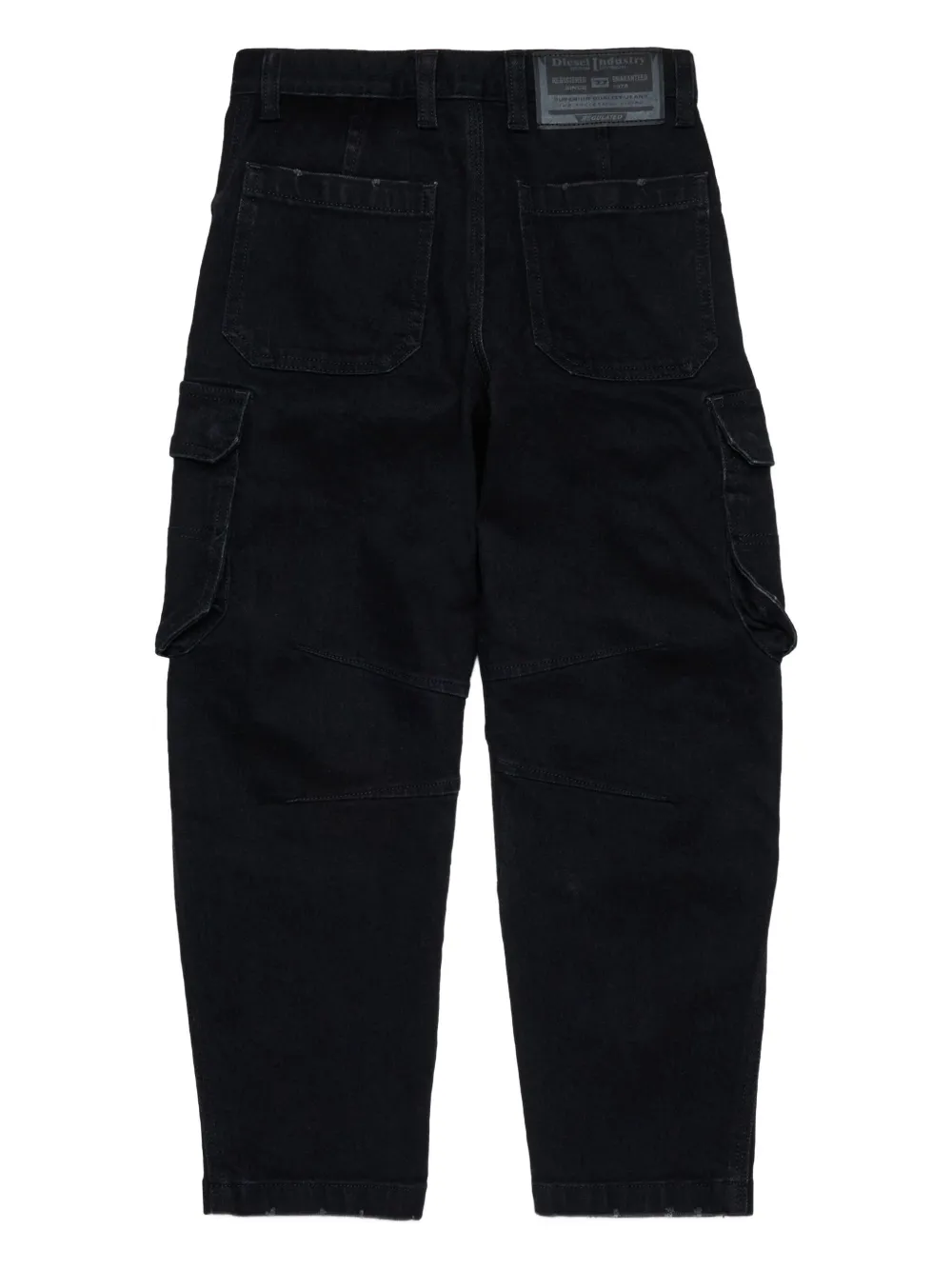 Diesel Kids D-Dave-Cargo jeans Zwart