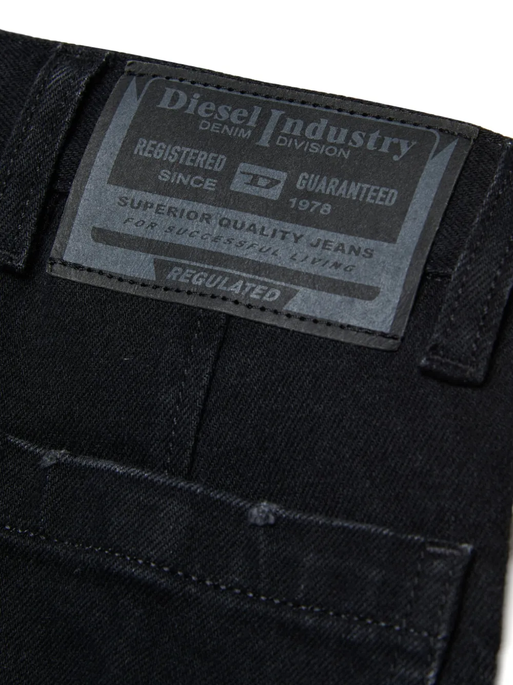 Diesel Kids D-Dave-Cargo jeans Zwart