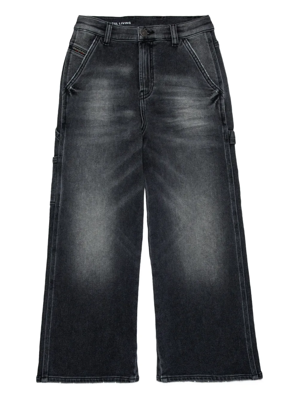 Diesel Kids D-ARGJX-WORK-J jeans Zwart