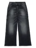 Diesel Kids D-ARGJX-WORK-J jeans - Black