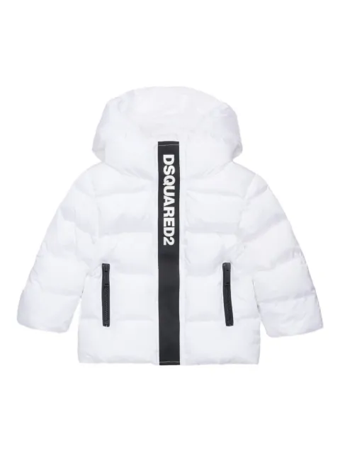 DSQUARED2 KIDS logo-embossed jacket 
