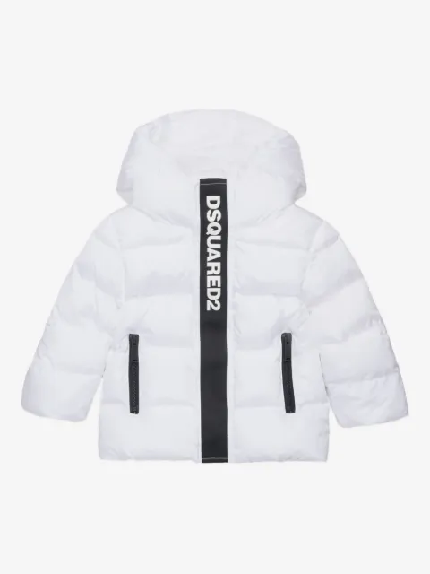 DSQUARED2 KIDS logo-embossed jacket 