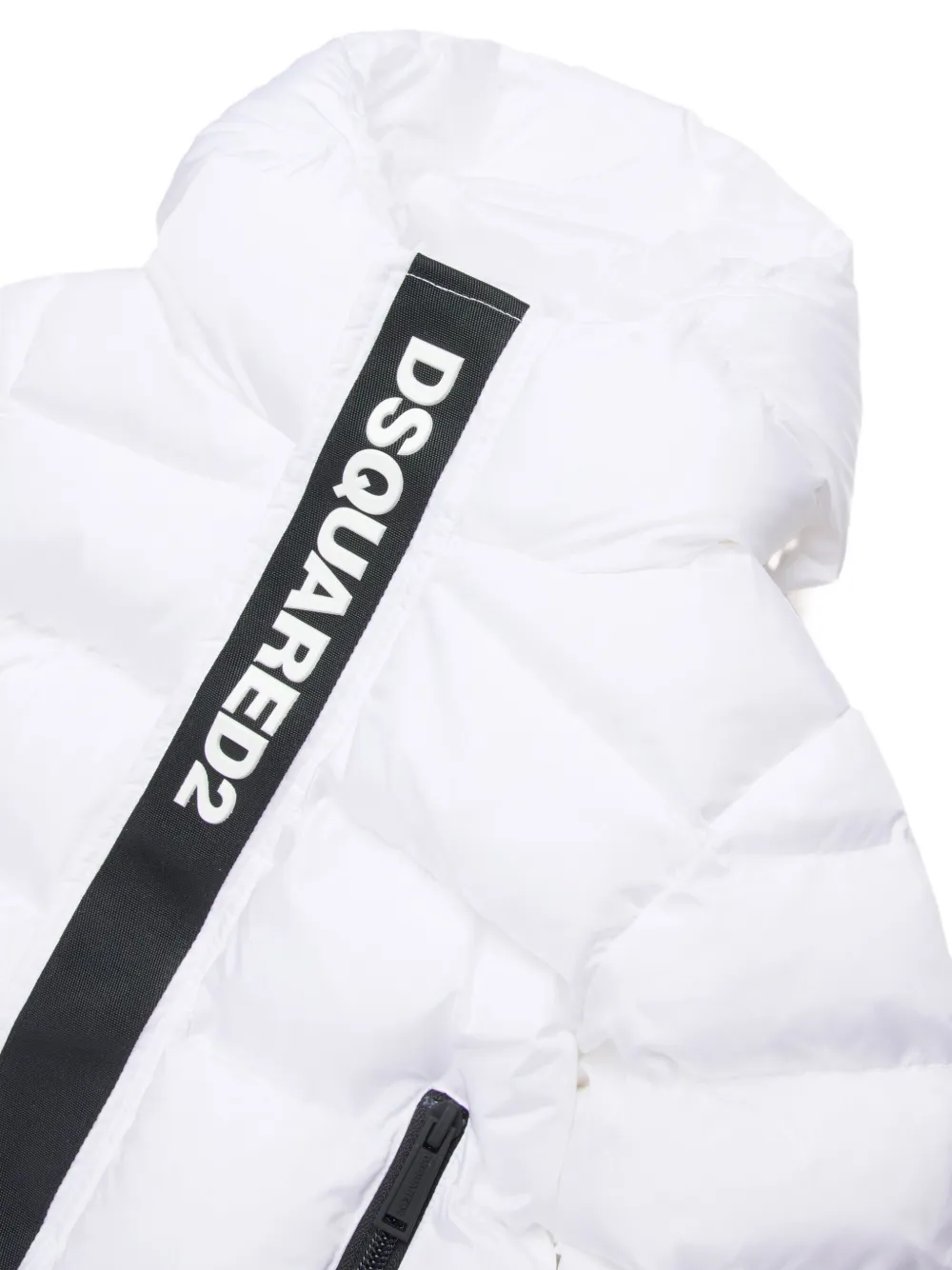 DSQUARED2 KIDS Jack met logo-reliëf Wit