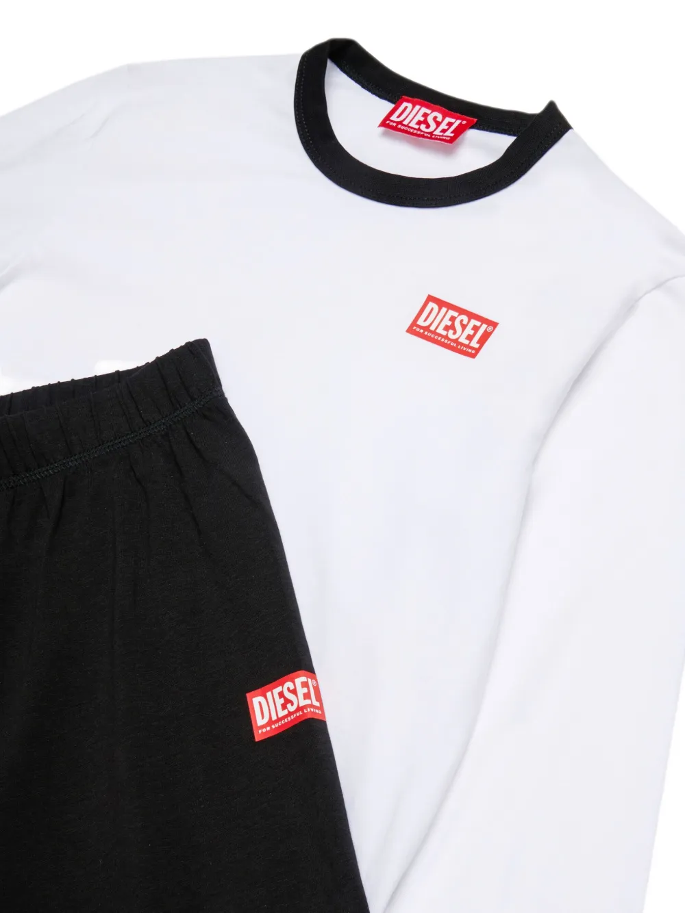 Diesel Kids Katoenen broeken Zwart