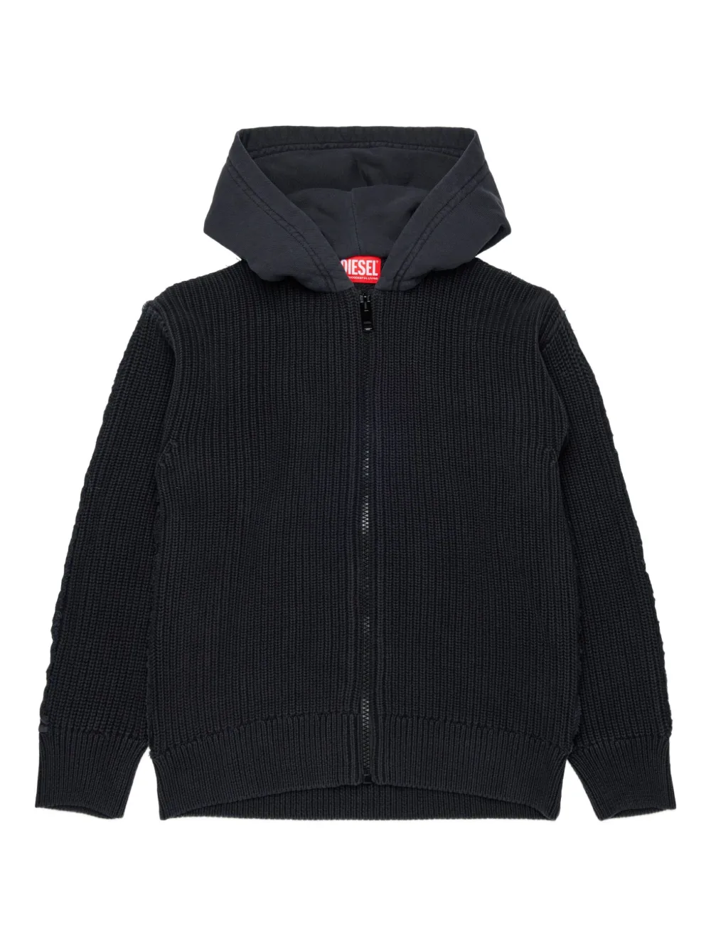 Diesel Kids Koberto hoodie Zwart