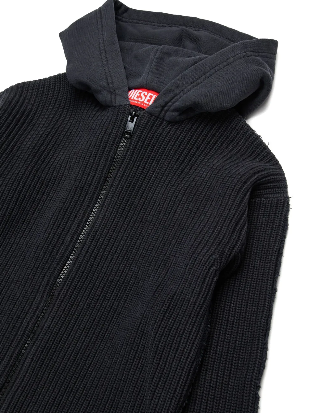 Diesel Kids Koberto hoodie Zwart