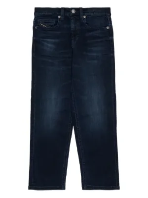 Diesel Kids 2020 D-Viker ストレートジーンズ | ブラック | FARFETCH JP