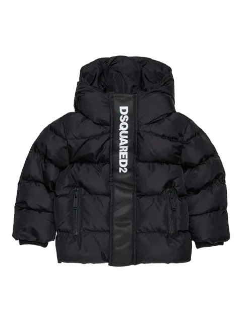 DSQUARED2 KIDS hooded puffer jacket