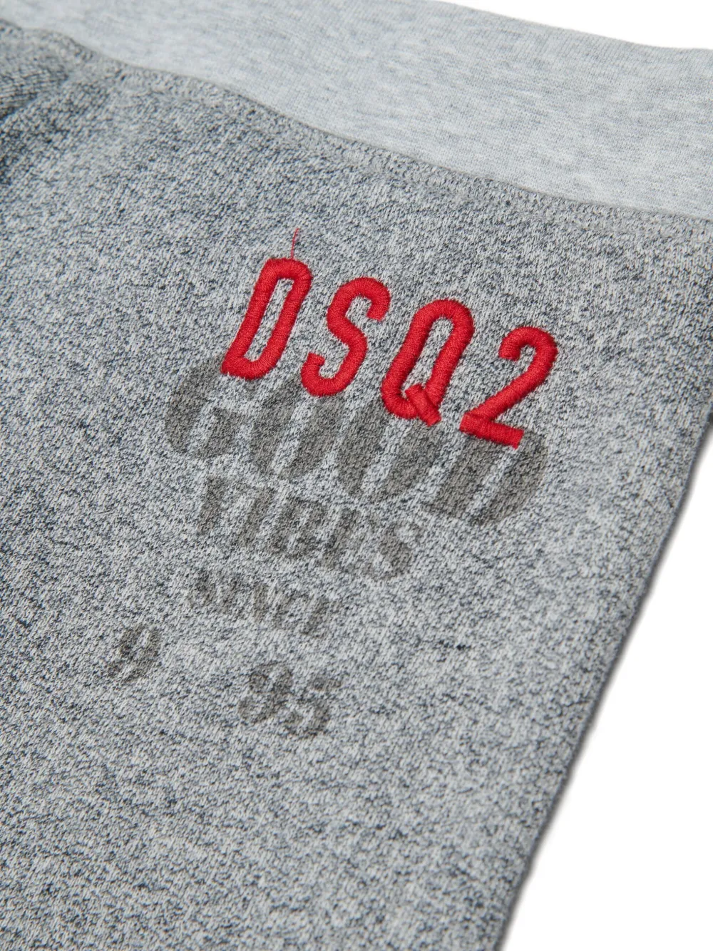 DSQUARED2 KIDS Katoenen gebreide broek Grijs