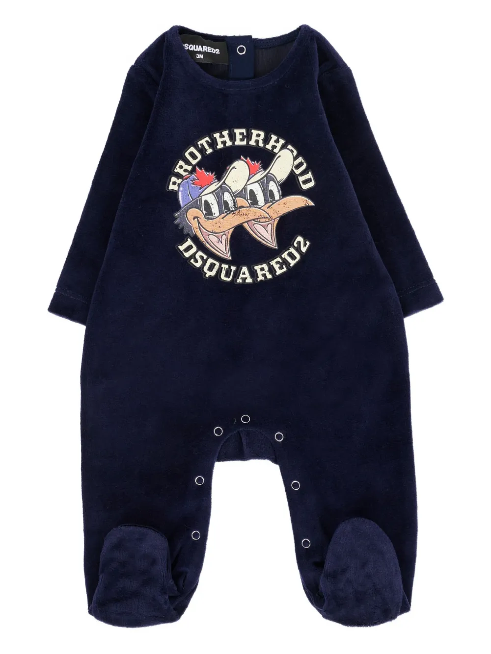 DSQUARED2 KIDS Brotherhood Strampler - Weiß