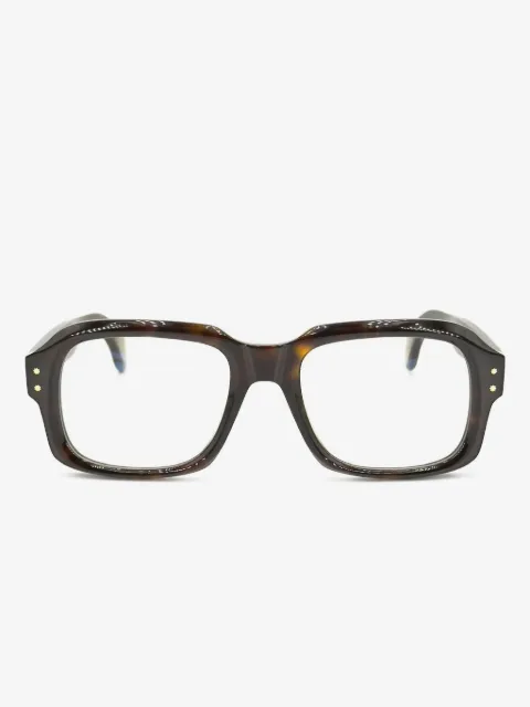 Cutler & Gross lentes con armazón oversize estilo carey
