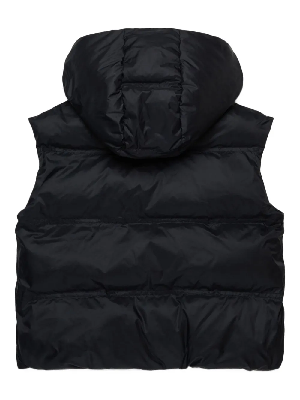 Marni Kids Bodywarmer met logoprint Zwart