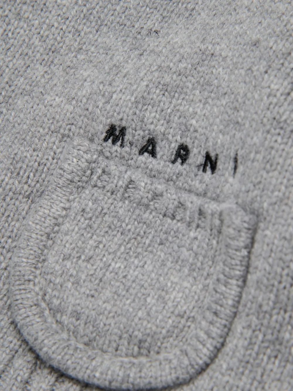 Marni Kids Trui met geborduurd logo Grijs