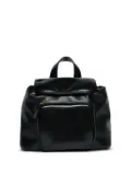 Marni Kids logo-stamp backpack - Black
