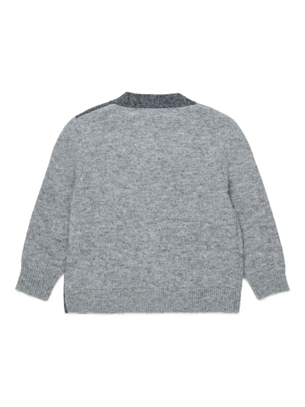 Marni Kids Vest met geborduurd logo Grijs