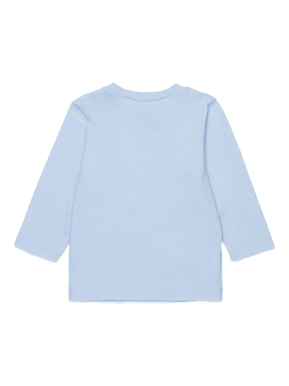 Marni Kids T-shirt met logoprint Blauw
