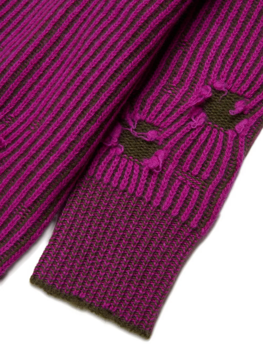 MM6 Maison Margiela Kids Wollen jurk Roze