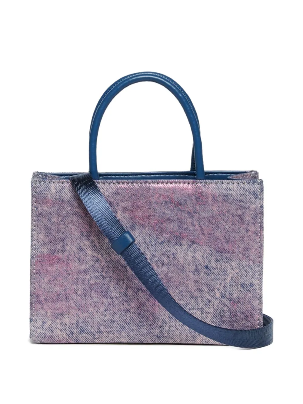 Diesel Kids Shopper met logo-reliëf Blauw
