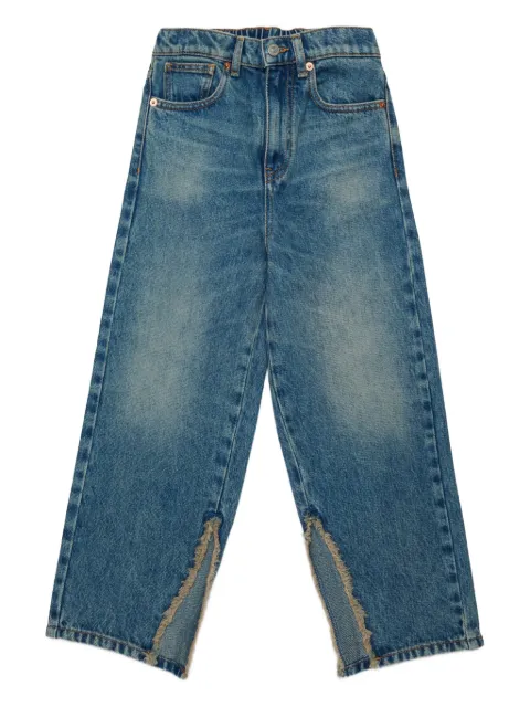 MM6 Maison Margiela Kids jean à coupe droite