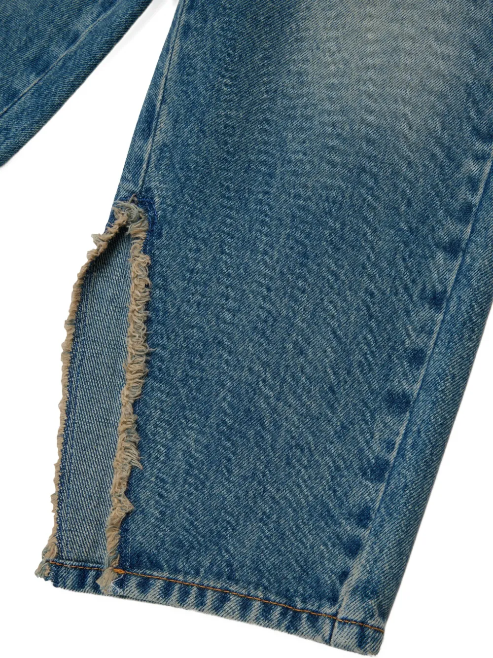 MM6 Maison Margiela Kids Straight jeans Blauw
