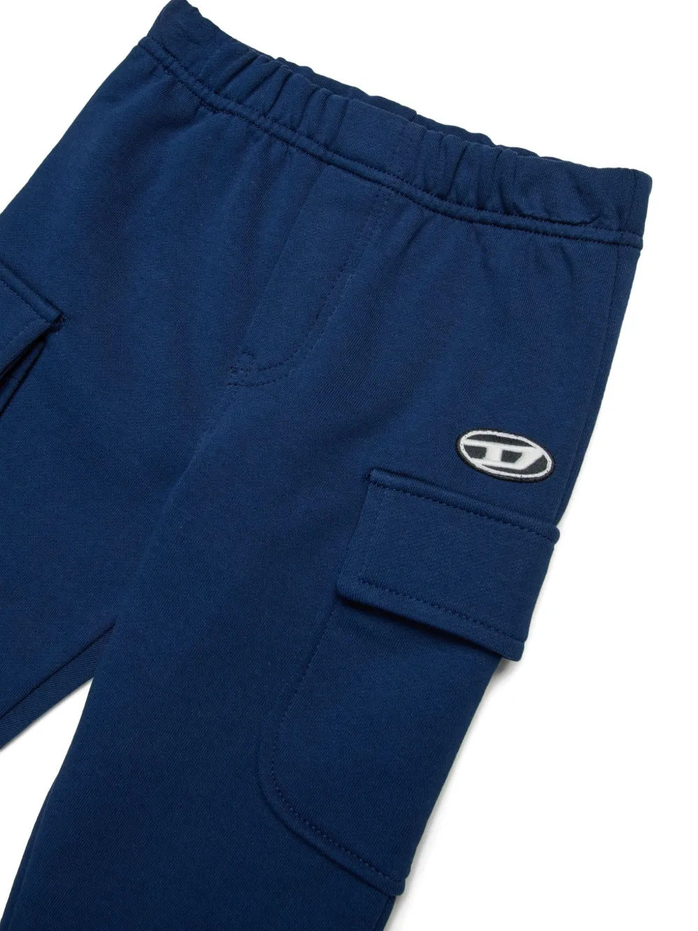 Diesel Kids Broek met opgestikte zak Blauw