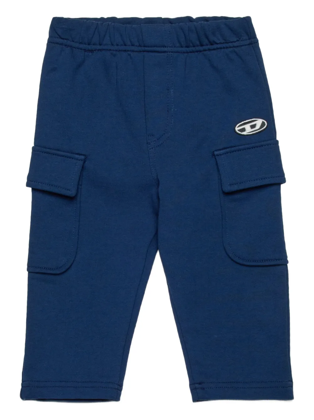 Diesel Kids Broek met opgestikte zak Blauw