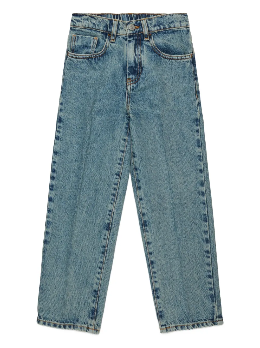 MM6 Maison Margiela Kids Katoenen jeans Blauw