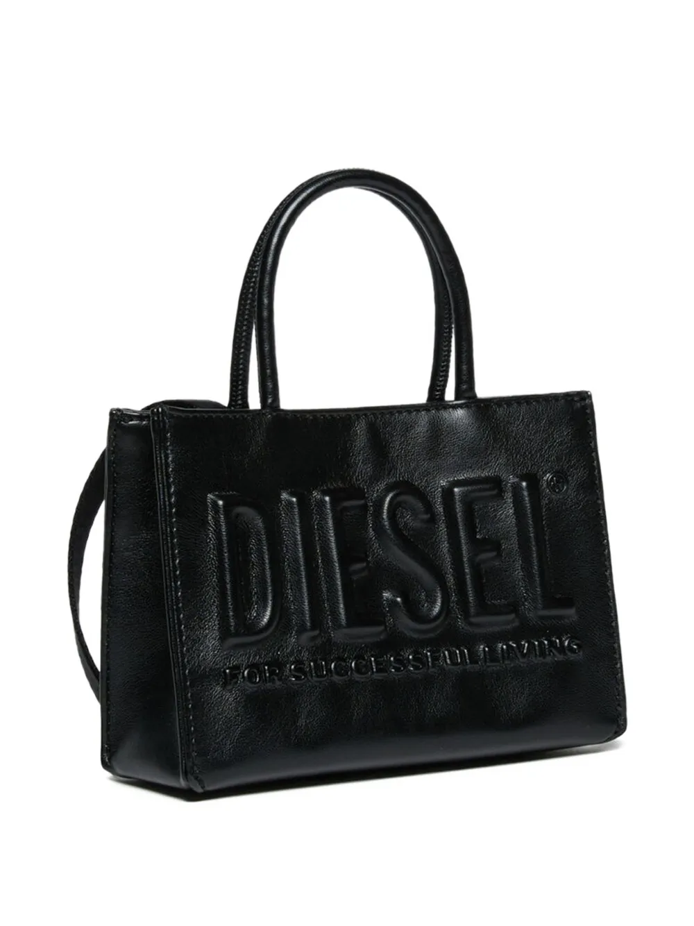 Diesel Kids Dsl 3D mini-tas Zwart