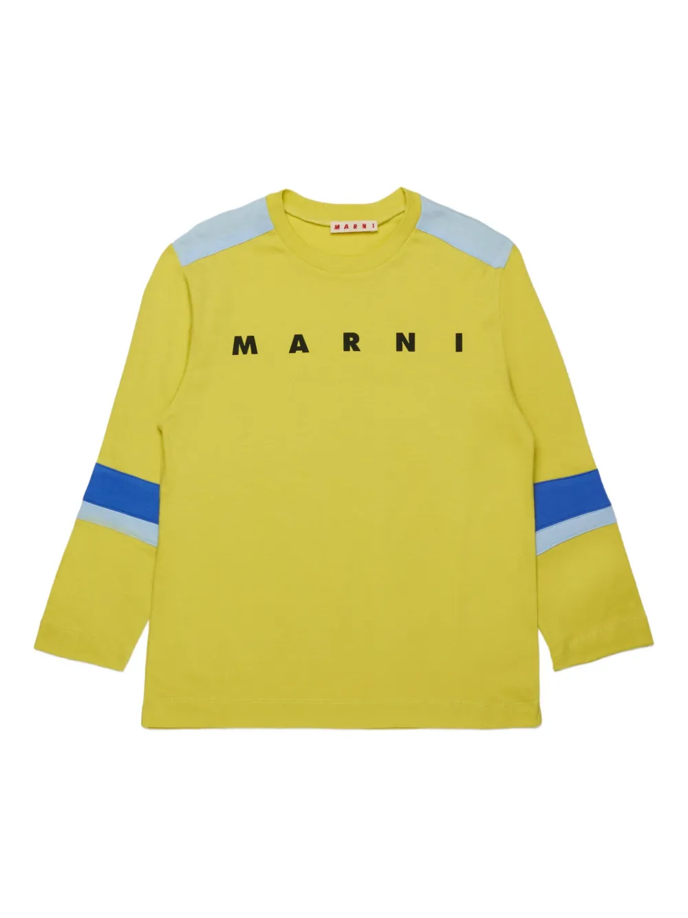 Marni Kids Katoenen T-shirt Groen