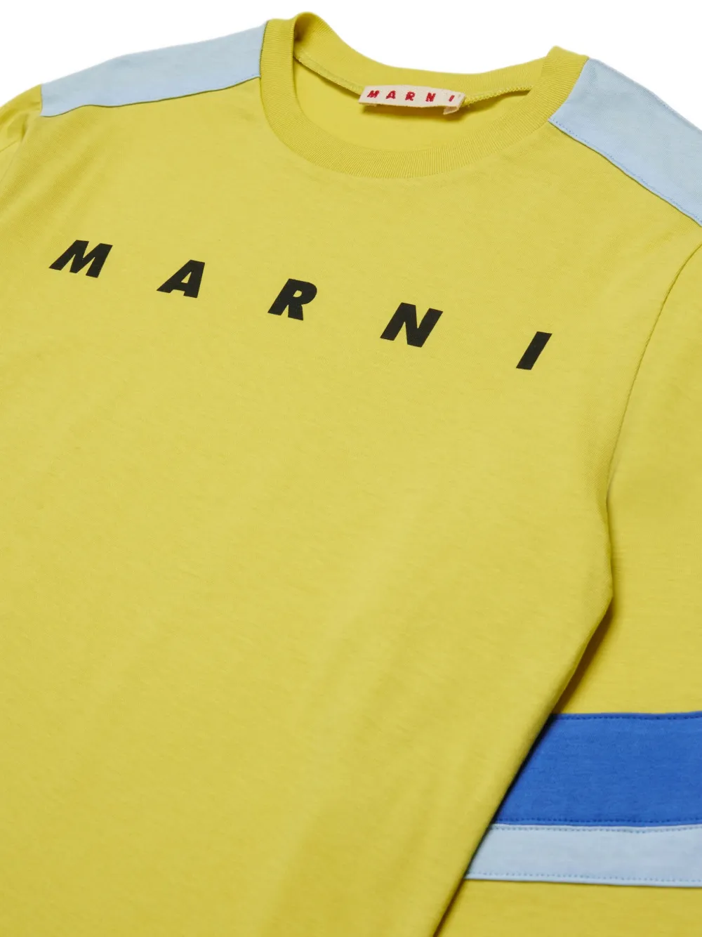 Marni Kids Katoenen T-shirt Groen