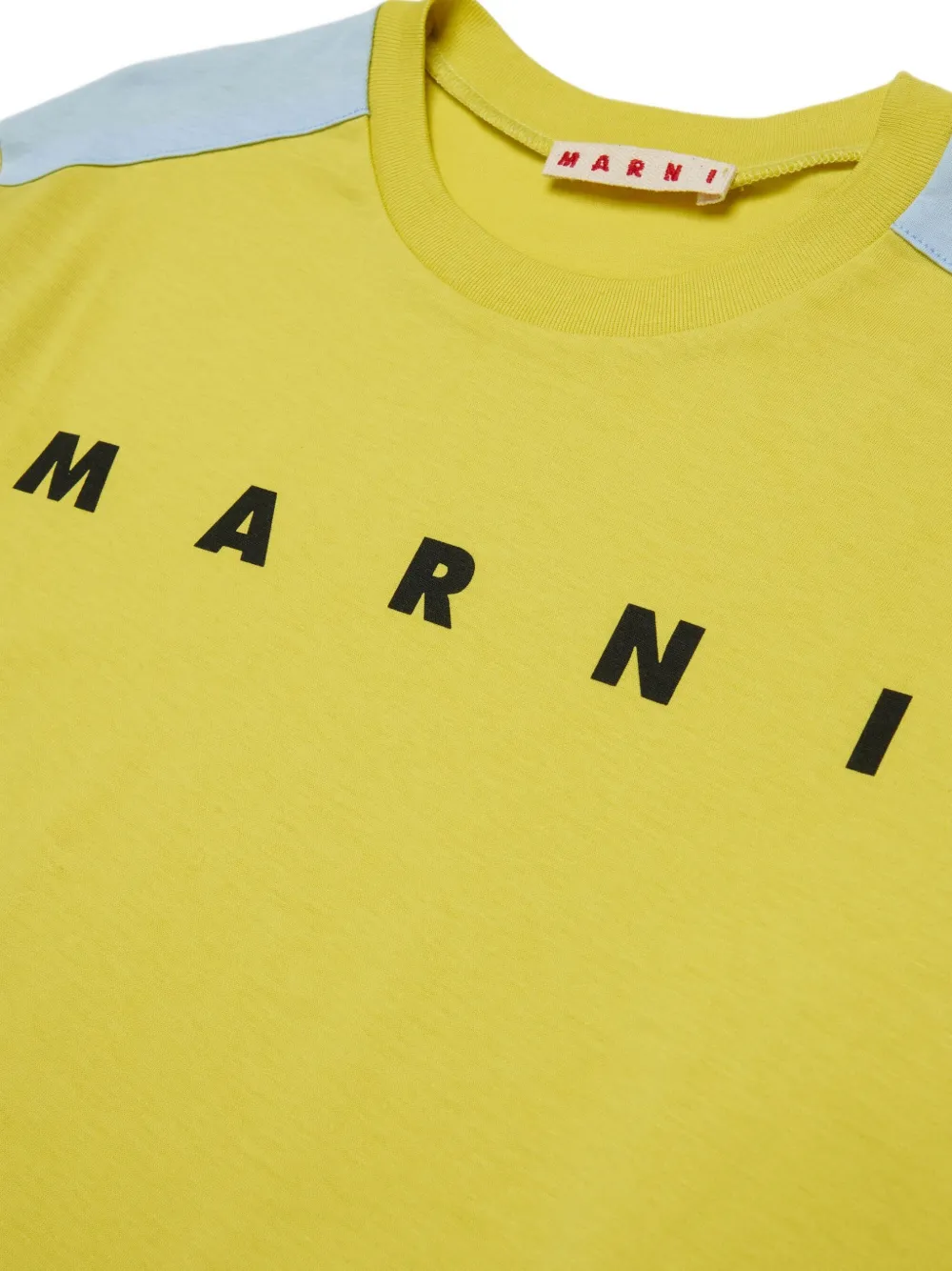 Marni Kids Katoenen T-shirt Groen