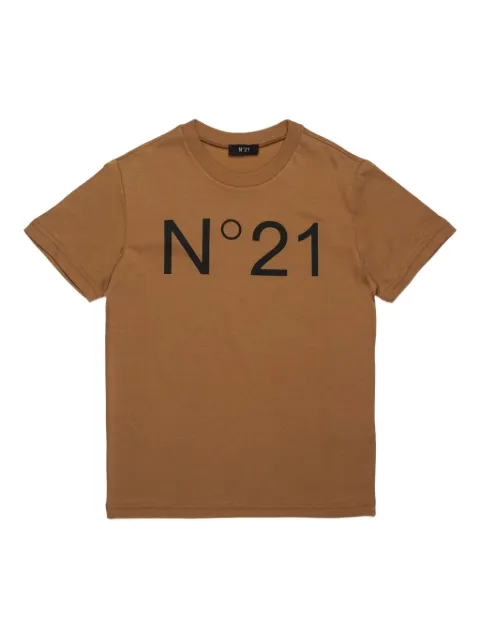 Nº21 Kids logo-print T-shirt