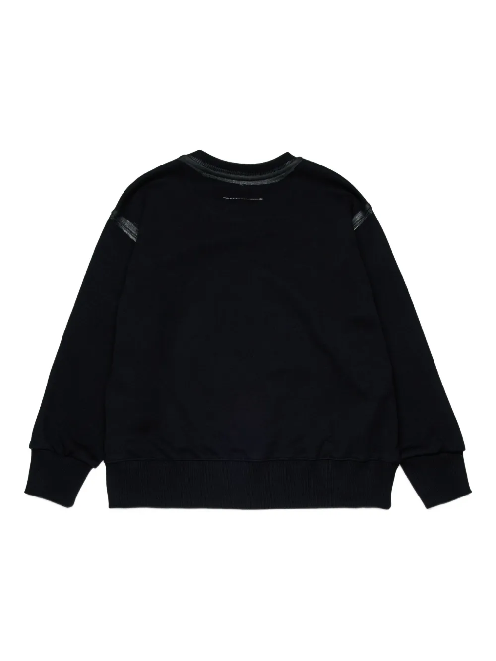 MM6 Maison Margiela Kids Sweater van katoen Zwart