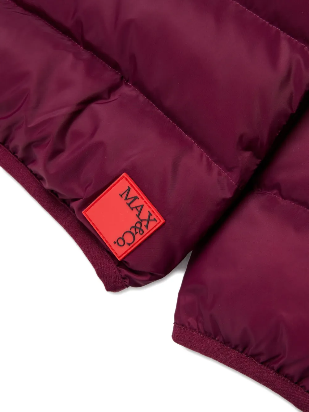 MAX&Co. Kids Donsjack met capuchon Rood