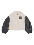 MAX&Co. Kids faux-shearling jacket - White