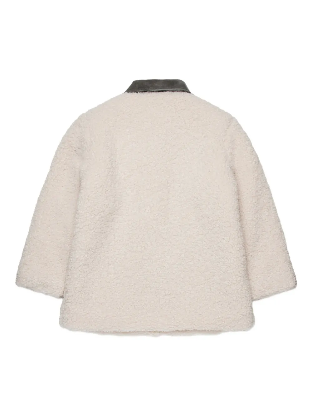 MAX&Co. Kids faux-shearling jacket | Girls Faux Fur Jackets | Image 2