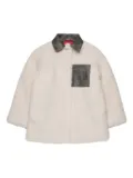 MAX&Co. Kids faux-shearling jacket - White