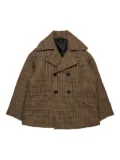 Nº21 Kids double-breasted blazer - Brown