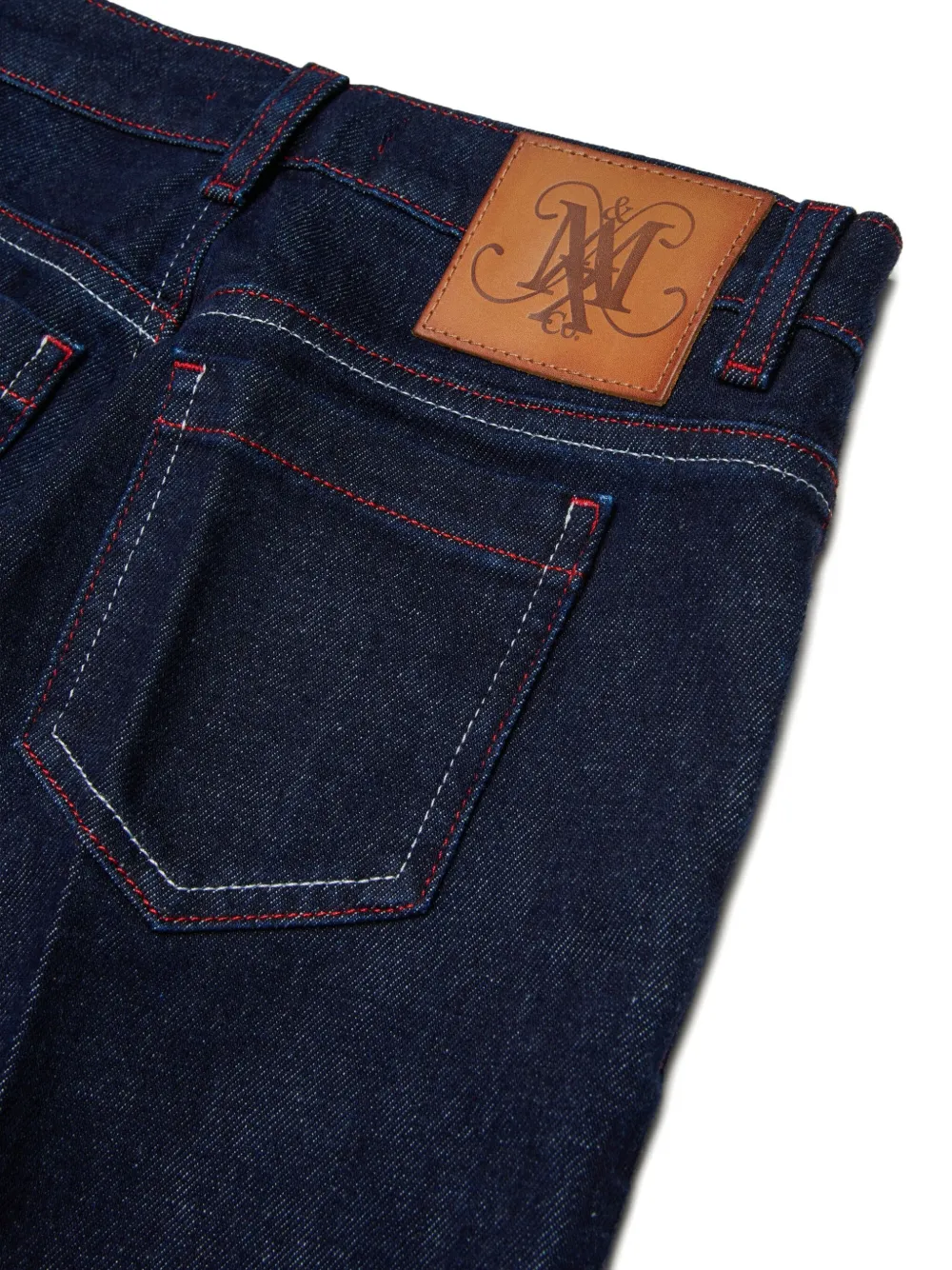 MAX&Co. Kids Jeans met omgeslagen zoom Blauw