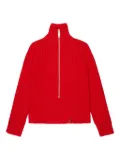 MAX&Co. Kids ribbed-knit cardigan - Red