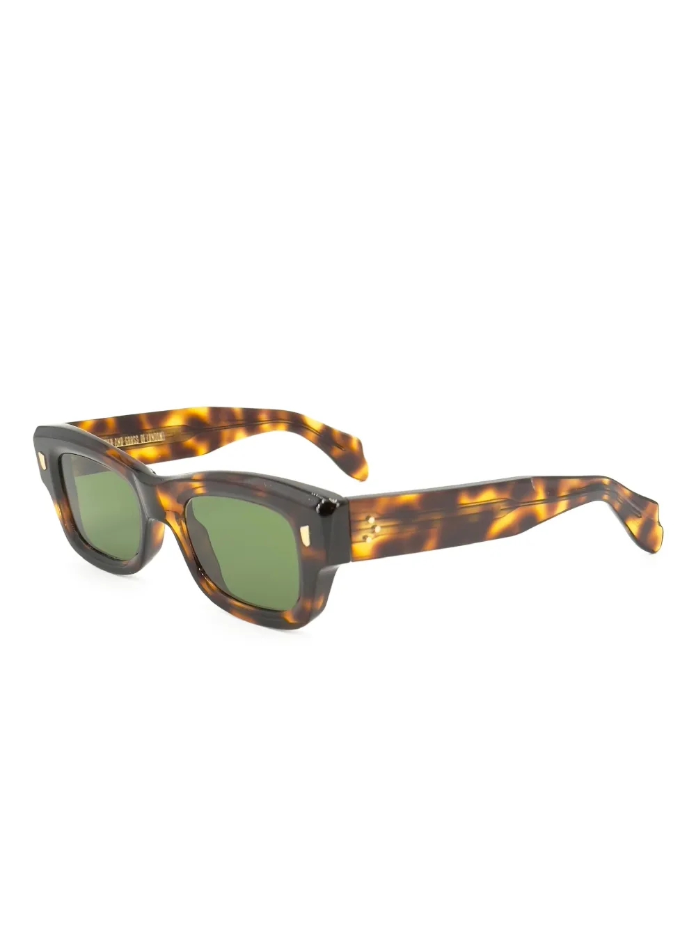 Cutler & Gross Zonnebril met vierkant montuur - Bruin