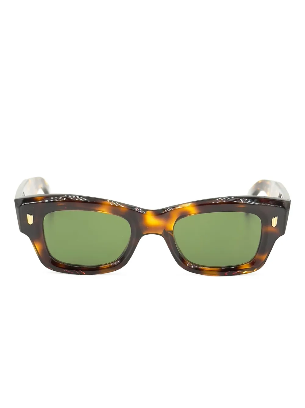 Cutler & Gross Zonnebril met vierkant montuur Bruin