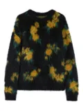 Jil Sander brushed-effect sweater - Black